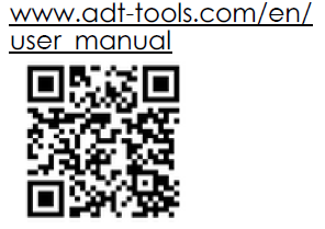 ADT Tools user manual access from QR code