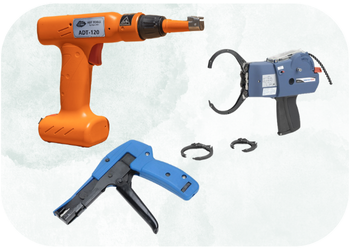 Our solution against MSD in industry: ADT Tools, cable ties tightening power tools